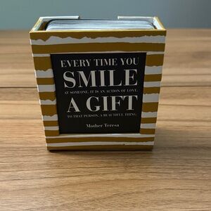 Green Inspired Gold and Black Inspirational Box